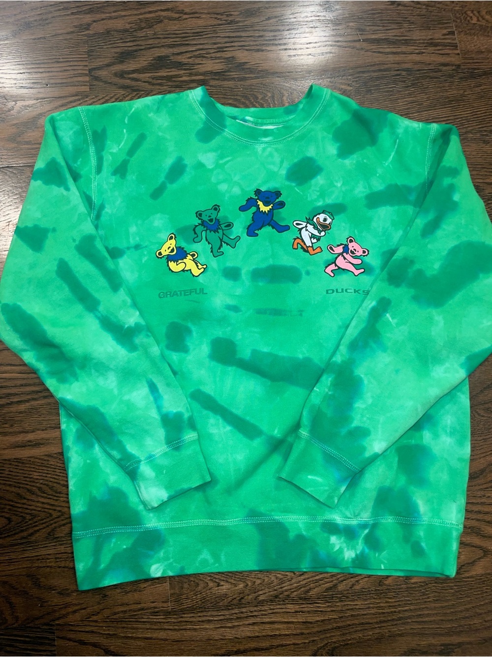 Nike x Grateful Dead x Oregon Ducks tie-dye sweatshirt Men’s M